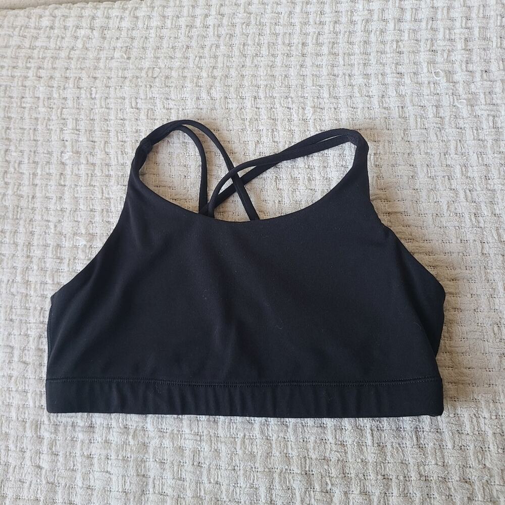 Athleta Girl Black Athletic Sports Top Size XL 14